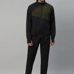 DIDA Mock Collar Comfort Fit Activewear Tracksuits-image-79