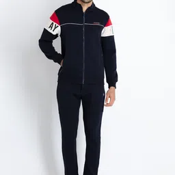 Status Quo Colorblocked Zipper Tracksuits-image-14