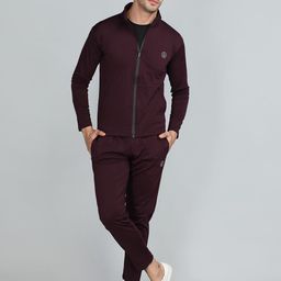CHKOKKO Mock Collar Sports Tracksuits-image-35