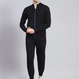 Monte Carlo Mock Collar Mid-Rise Tracksuits-image-9