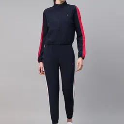 HRX by Hrithik Roshan Colourblocked Mock Collar Tracksuit-52