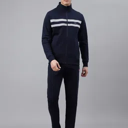 FCK GOLD Mock Collar Jacket With Track Pants-picture-7