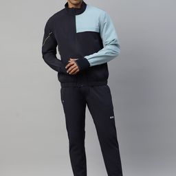 DIDA Colourblocked Comfort Fit Tracksuits-image-33