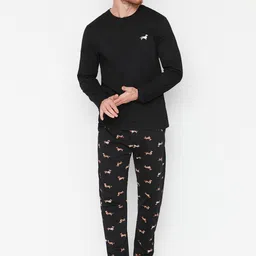 Trendyol Conversational Printed Pure Cotton Tracksuit-picture-44