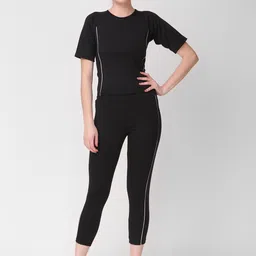 BENZOS Short Sleeves T-Shirt With Capris Co-Ords-image-60