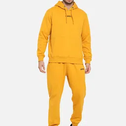 GRIFFEL Men Solid Tracksuit-image-6