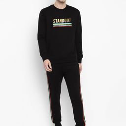 Alan Jones Men Typography Printed Tracksuits-picture-16