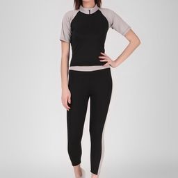 BENZOS Colorblocked T-Shirt With Tights Co-Ords-picture-15