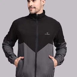 Dpassion Colourblocked Mock Collar Tracksuits-picture-6