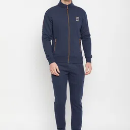 Duke Mock Collar Cotton Sports Tracksuits-picture-51
