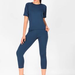BENZOS Short Sleeves T-Shirt With Capris Co-Ords-image-61