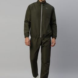 DIDA Mock Collar Comfort Fit Sports Tracksuit-image-19