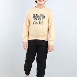 AWW HUNNIE Boys Sweatshirt & Mid-Rise Joggers-picture-43