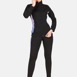 BENZOS Women Mock Collar Tracksuit-image-83
