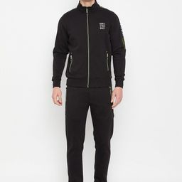 Duke Mock Collar Cotton Sports Tracksuits-image-22