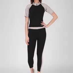 BENZOS Colorblocked T-Shirt With Tights Co-Ords-image-87