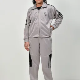 SMSHOPMORE Girls Brand Logo Detail Cotton Tracksuits-picture-28