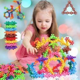 Creative Star Link: Educational Interlocking Blocks for Kids (150+ Pieces)-21