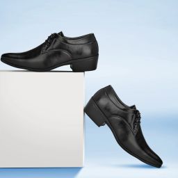 Mens's height increasing high heel formal office wear shoes for men Lace Up For Men-image-3