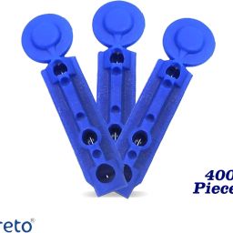CRETO 30 Gauge Round, Blood Lancet (300Pcs) Glucometer Lancets-13