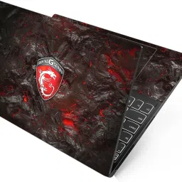 Anweshas HD Printed Full Panel Laptop Skin Sticker Vinyl Fits Size Upto 15 inches No Residue, Bubble Free, Waterproof - Gaming Series Self Adhesive Vinyl Laptop Decal 15.6-image-46