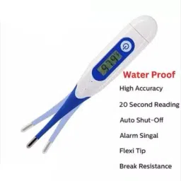 rsc healthcare Flexible Tip Digital Thermometer for Fever Body Temperature Machine for Kids Adults & Babies Thermometer with Fever Alarm Thermometer Thermometer-8