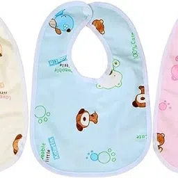 Waterproof baby bibs/aprins for the babies PACK OF 3-image-3