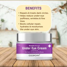 gulbadan Under Eye Cream Enriched with Natural Oils to Remove Dark Circles & Wrinkles image 3
