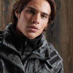 Ottoman Arctic Printed Windcheater Regular Fit Jacket-image-2