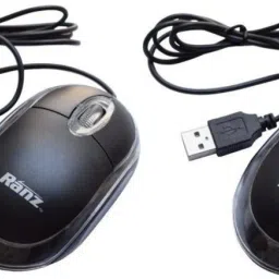 Ranz Wired Optical Mouse USB 2.0 2000dpi 2 pcs Wired Ambidextrous Laser Mouse-15