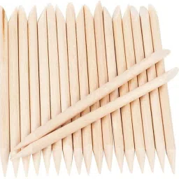 Orange Wood Stick For Cuticle Pusher Remover And Nail Art-picture-2
