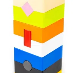 zokato Shape Sorter Tower Learn with Fun (Multicolor) image 2
