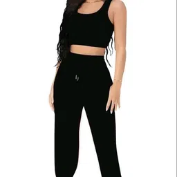 peronica fashion Solid Women Track Suit-picture-7
