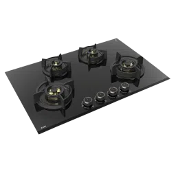 KAFF ASF 784 Tempered Glass Top 4 Burner Automatic Electric Hob (Flame Failure Device, Black)-picture-19