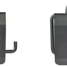 SS J4 BLACK PAPER HOLDER 2PS Stainless Steel Toilet Paper Holder-image-38
