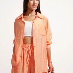 Shirt Regular Shorts Co-ords Set-image-56