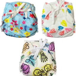 Smart Padded Baby Printed Nappy/Langot Gentle Elastic Super Dry Feel Layer#3-image-1