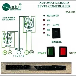AdonElectronics Water Level Controller with 2-Float for START/STOP ButtonType SubmersibleStarter Wired Sensor Security System image 2