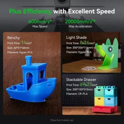 creality R Ender 3 V3 Plus 3D Printer, 2024 New Version 600mm/s High-Speed Printer 3D Printer image 4