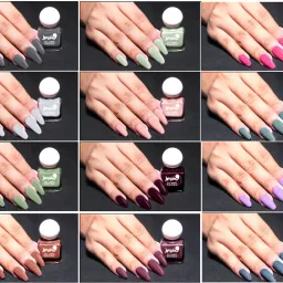 Glossy Finish Nail Paint | Long Lasting, Quick Dry Polish With Chip Resistant | 12 Vibrant Colors-image-24