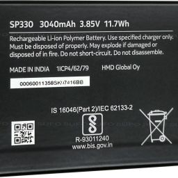 SUFO Mobile Battery For Nokia C3 - 3040MAh-picture-21