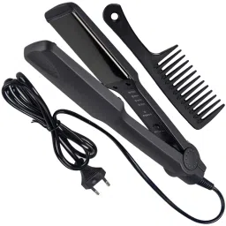 QGS Women Lady AB Professional Solid Ceramic Fast Heating Anti-Static Flat Hair Iron Salon Approved Hair Styler 40W With 4 Heat Settings Hair Styler-image-59