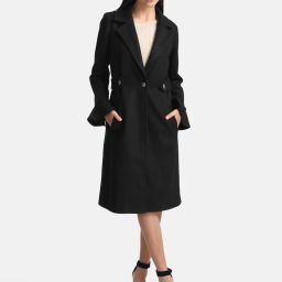 Felt Solid Coat For Women-image-66