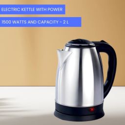 Electric Kettle with Stainless Steel Body, 1.5 litre, for boiling Tea/CoffeeG47 Electric Kettle-image-92