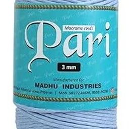 Dori Thread | 3mm Single Strand | Ice Blue | 200-250 Metres | 1kg Spool-image-91