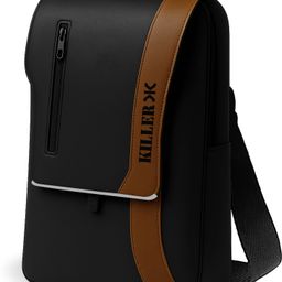 killer Men & Women Black Messenger Bag-picture-4