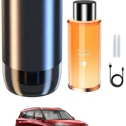 Black Odor Air Purifier Auto Spray For Car-50 Super Bright Amber/White Three Speed Air Freshner Machine For-Carens Air Purifier-image-50