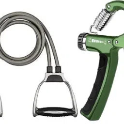 Double Toning & Adjustable Hand Grip for Body Workout Equipment Fitness Accessory Kit Kit-image-20