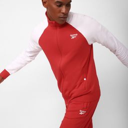 Reebok Men Colourblocked WCE Pure Cotton Sporty Jacket-image-62