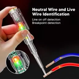 QUALITY AC 24-250V Contact Electrical Detector Slotted Screwdriver Tester Pen Digital Voltage Tester-27